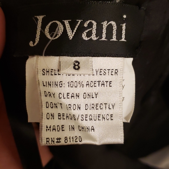 🖤🤍Blk&Wht Satin Formal Sz8🤍🖤 - Picture 11 of 13